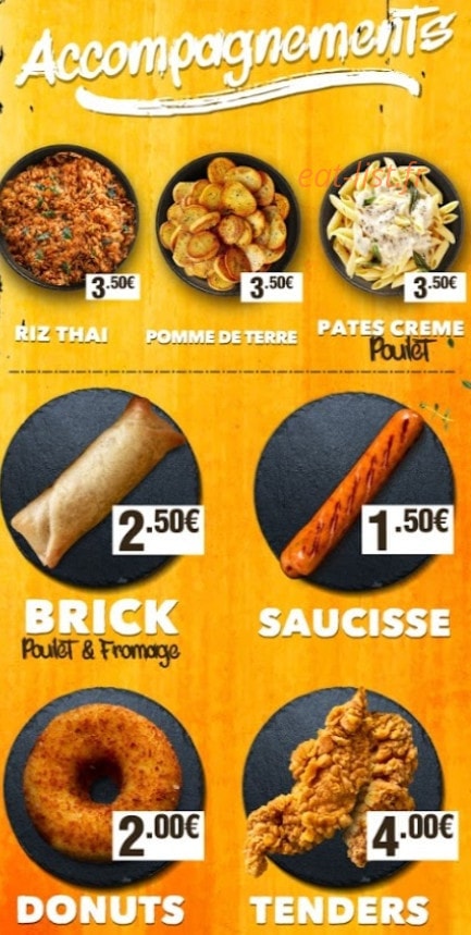 100 % Crousti original — carte page 2