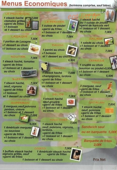 Chez Mikelangelo — carte page 2