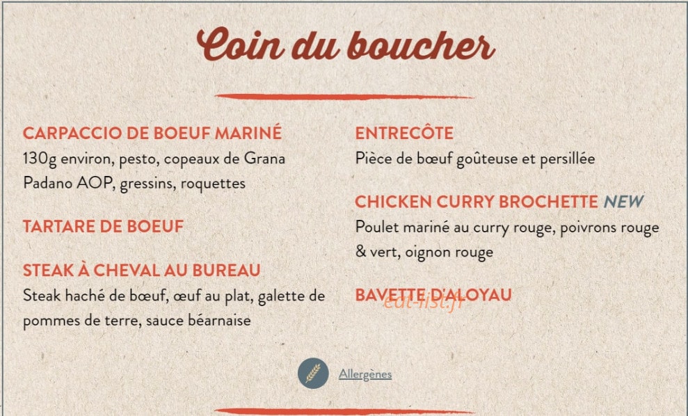 Au Bureau — carte page 3
