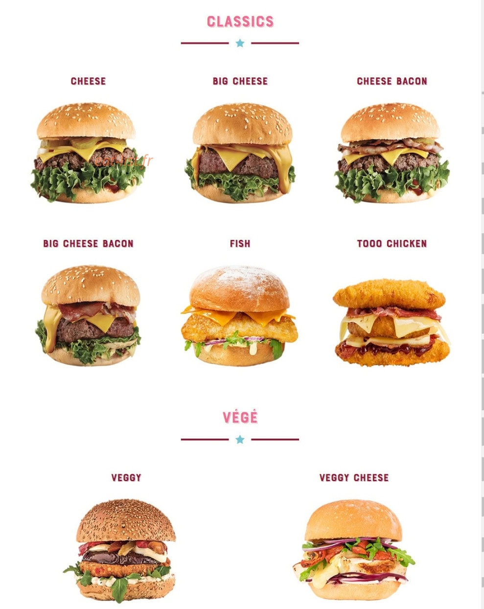 Holly's Diner — carte page 2