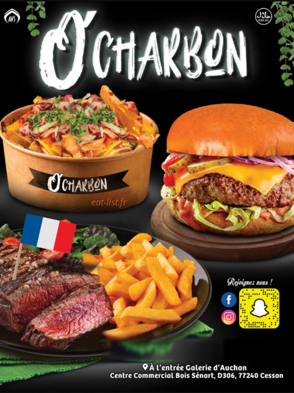 O'Charbon — carte page 1