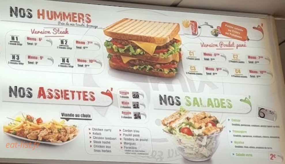 S'Mix — carte page 2
