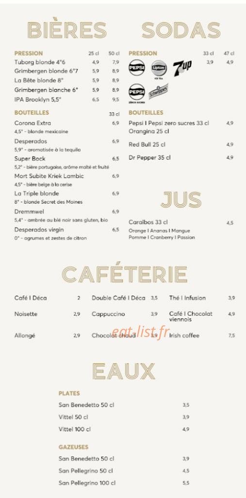 Cosmopolitan — carte page 6