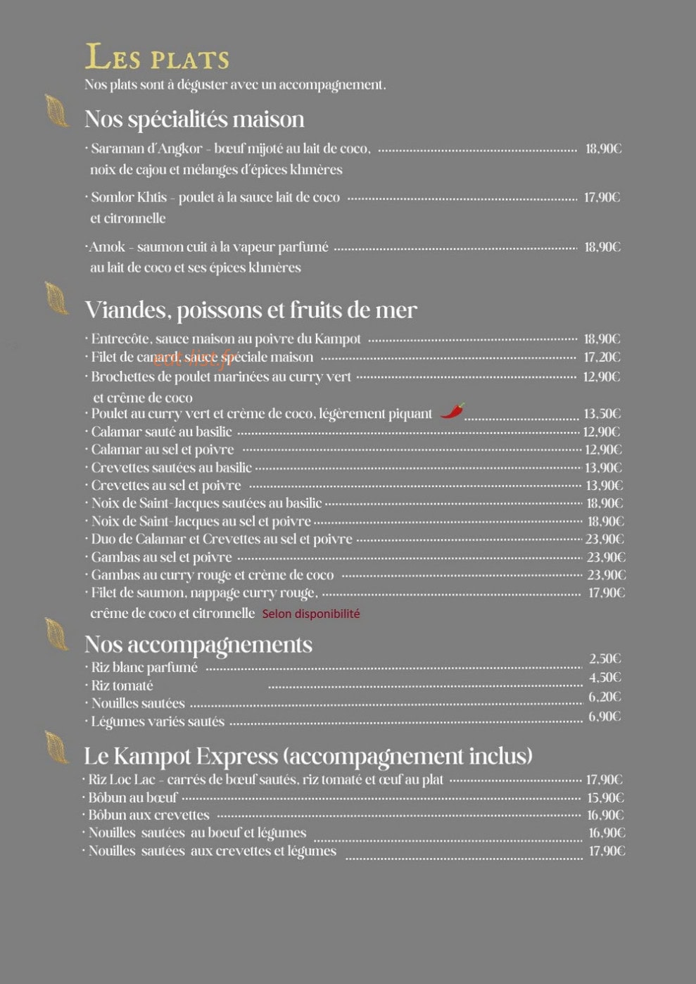 Le Kampot — carte page 3