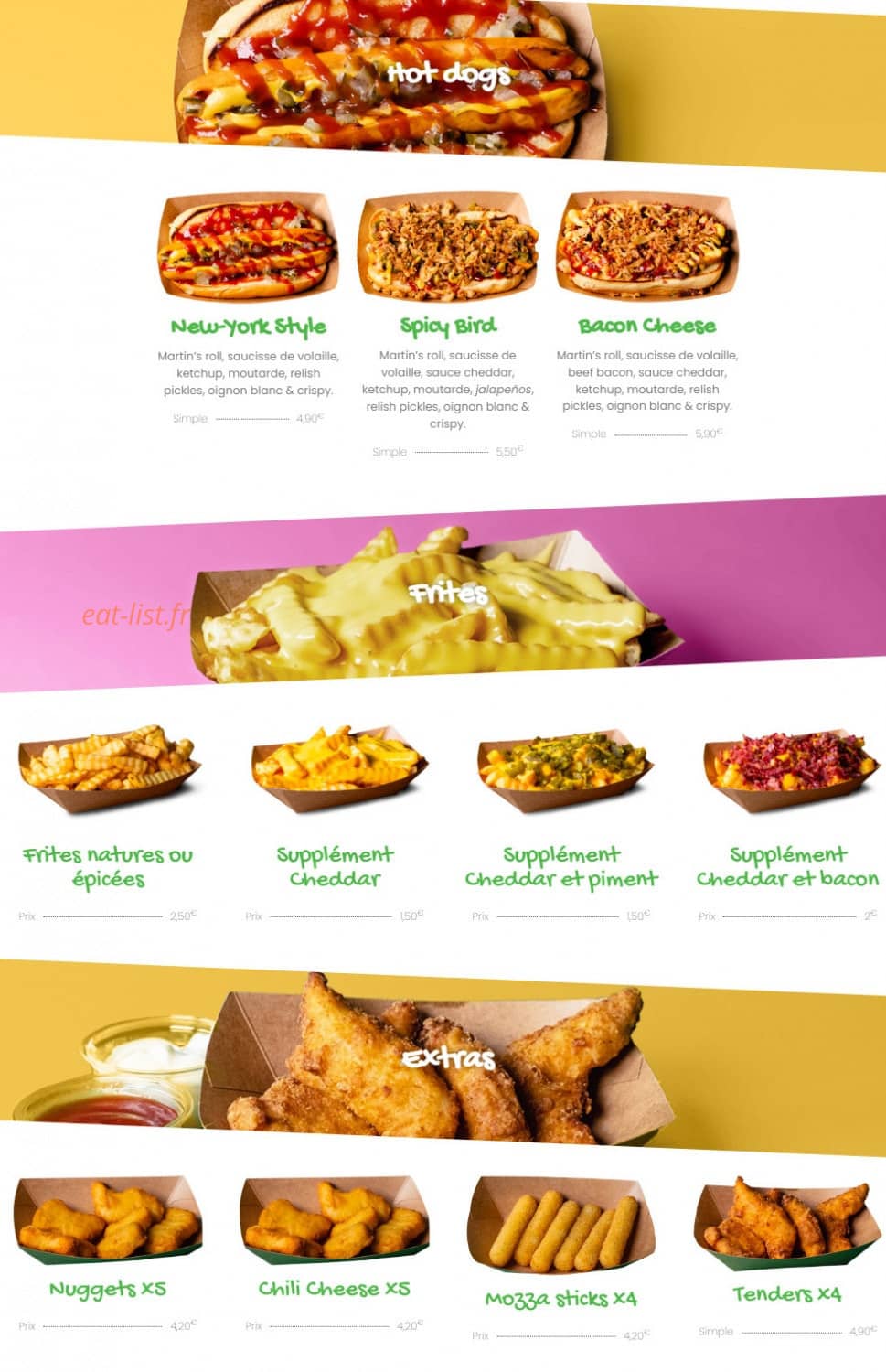 Smash Smash — carte page 2