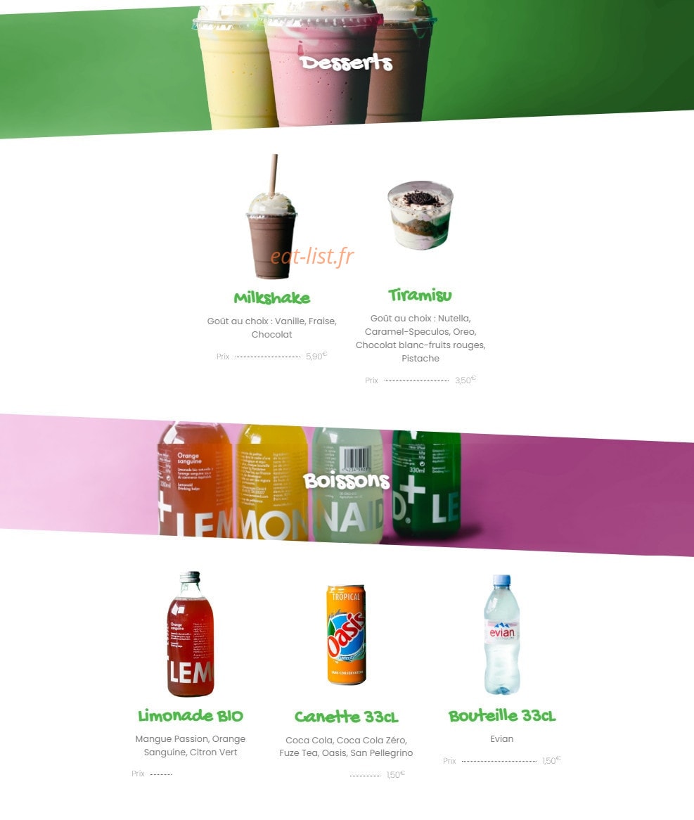 Smash Smash — carte page 3