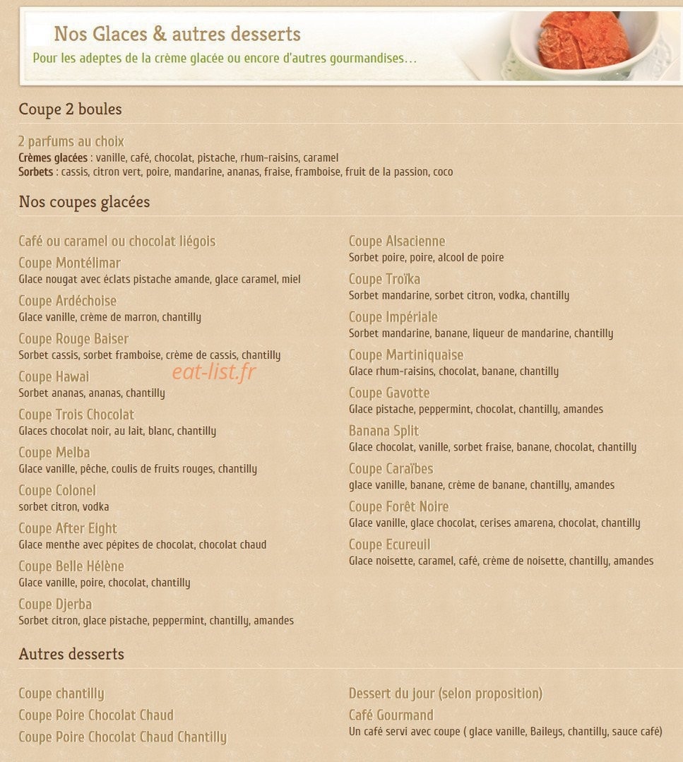 La Gavotte — carte page 4