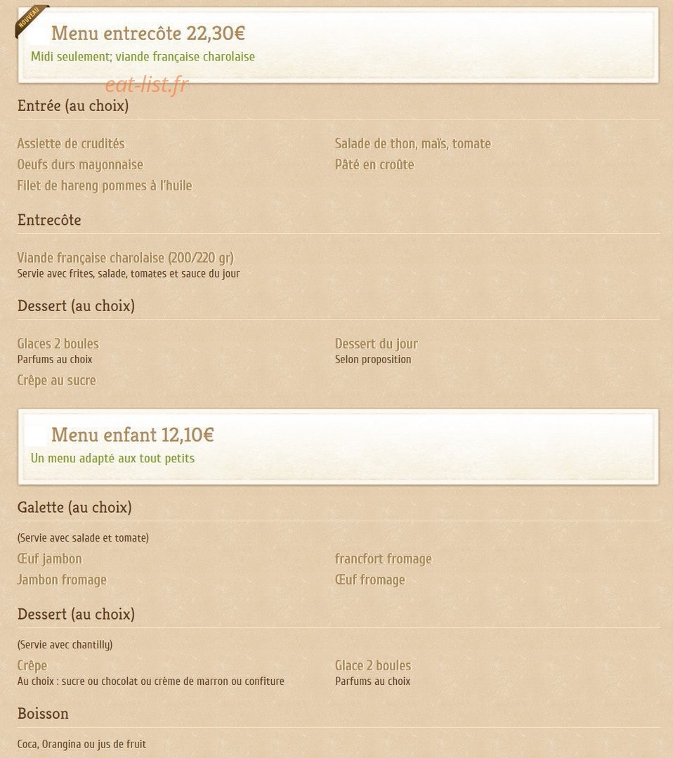 La Gavotte — carte page 7
