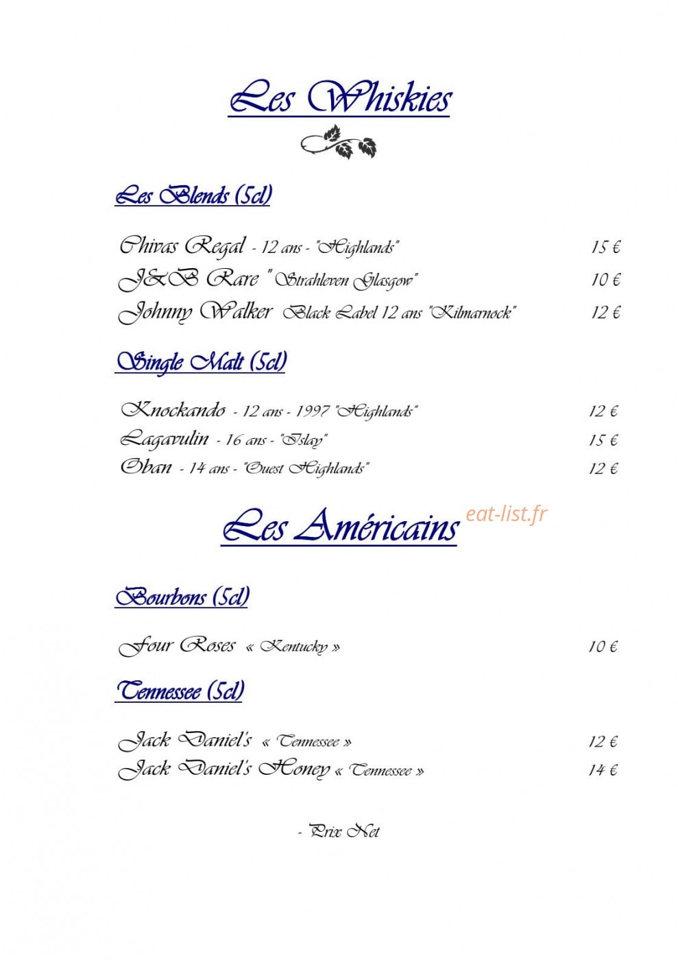 Le Castel — carte page 9