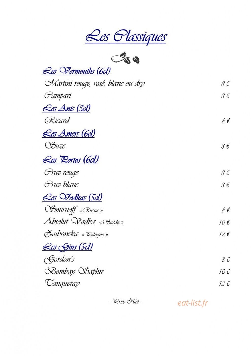 Le Castel — carte page 12