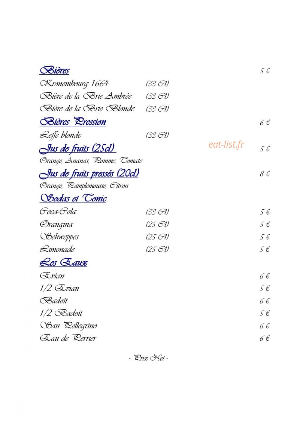 Le Castel — carte page 15