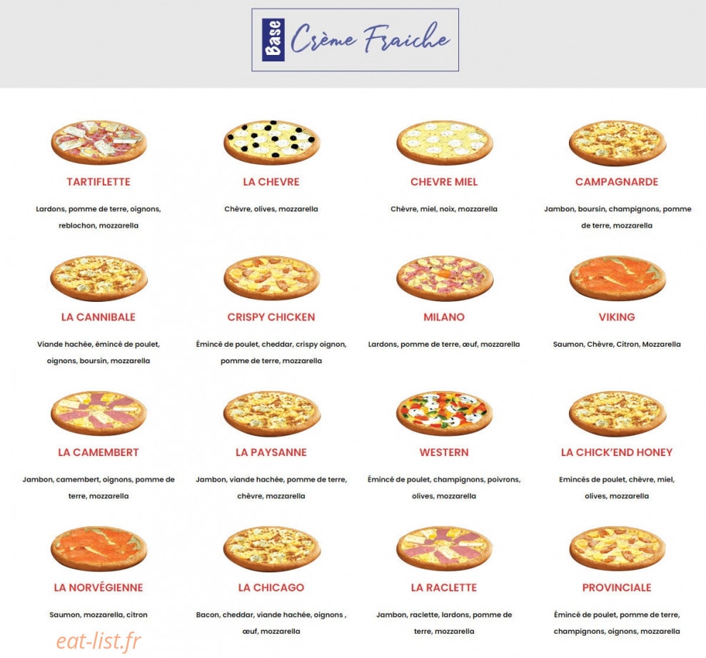 O'Crispy — carte page 3