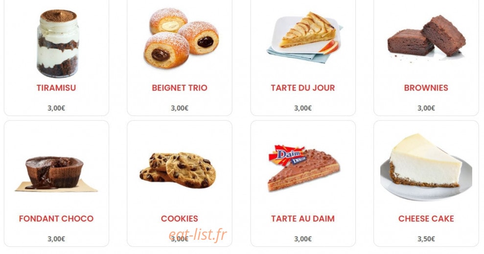 O'Crispy — carte page 12
