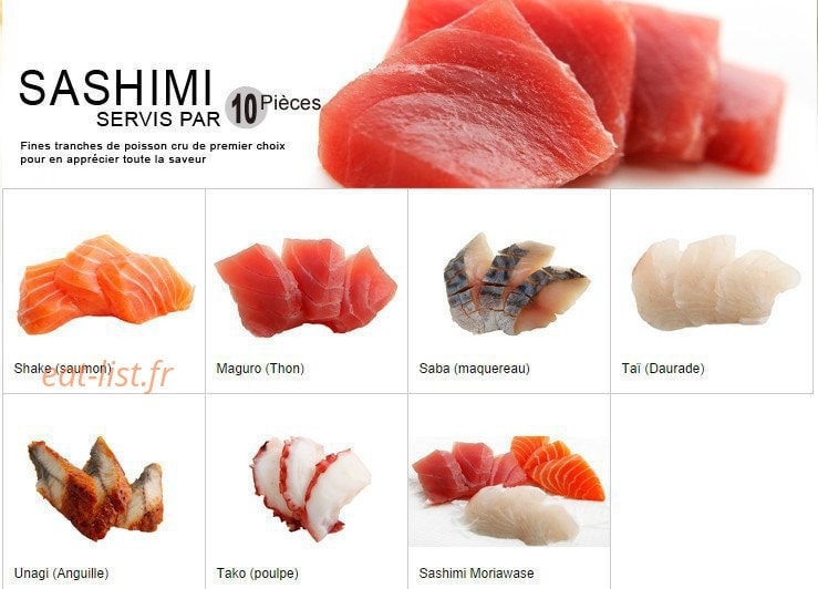 Oi Sushi — carte page 1