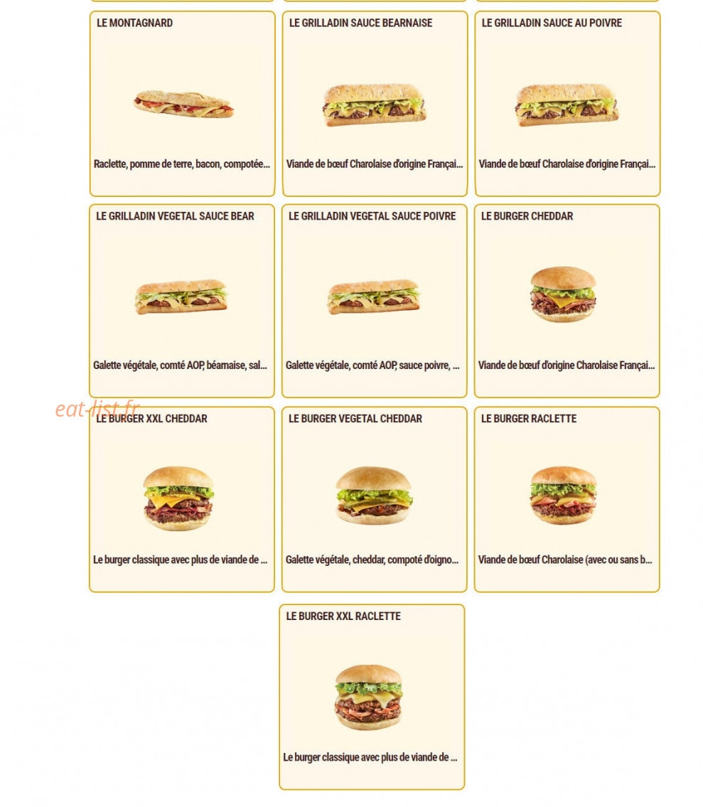 Pomme de Pain — carte page 3