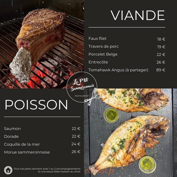 Le P'tit Sammeronnais — carte page 2