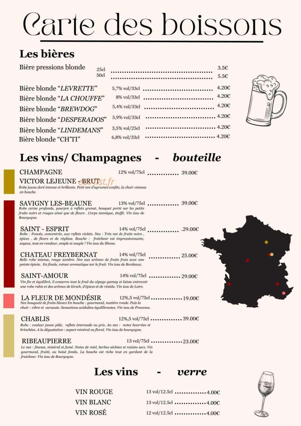 Poké bar la Ferté — carte page 4