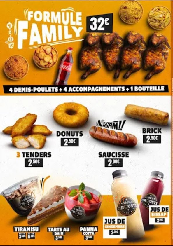 100% Crousti Original — carte page 4