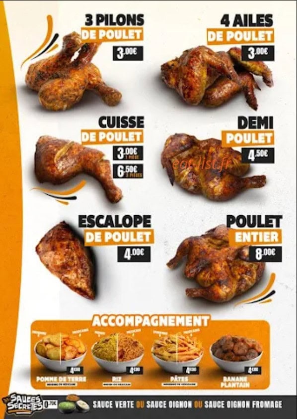 100% Crousti Original — carte page 2