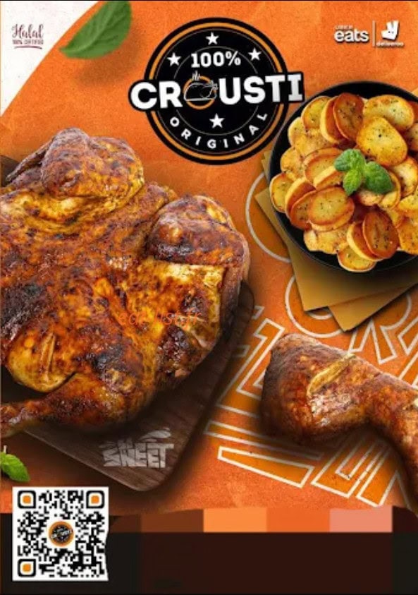 100% Crousti Original — carte page 1
