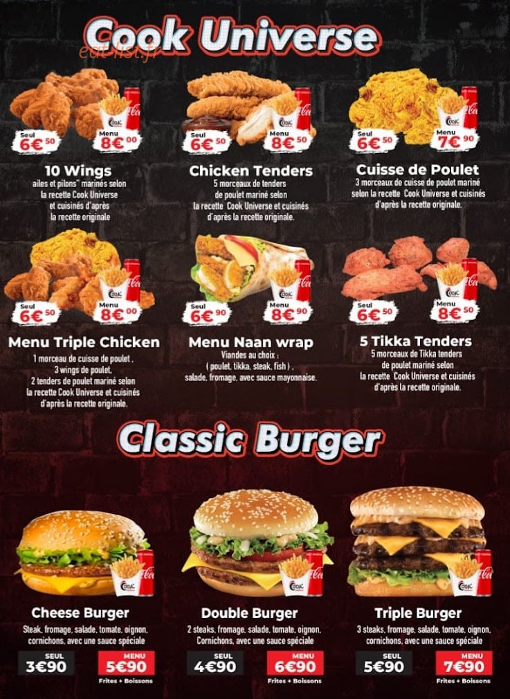 Cook Universe — carte page 3