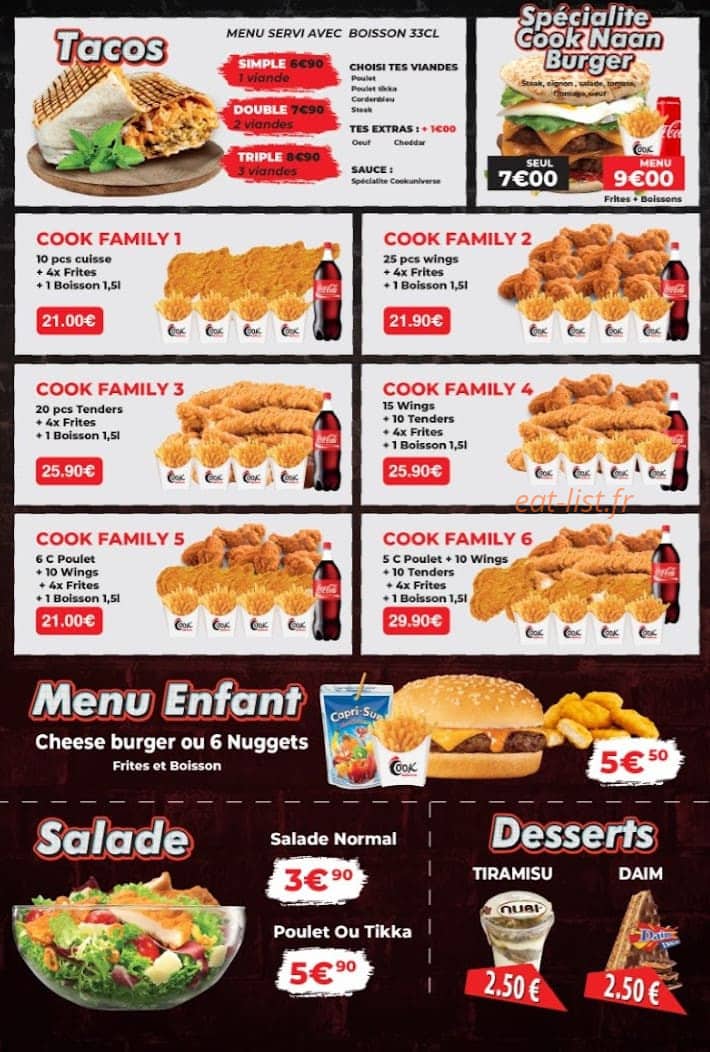Cook Universe — carte page 4
