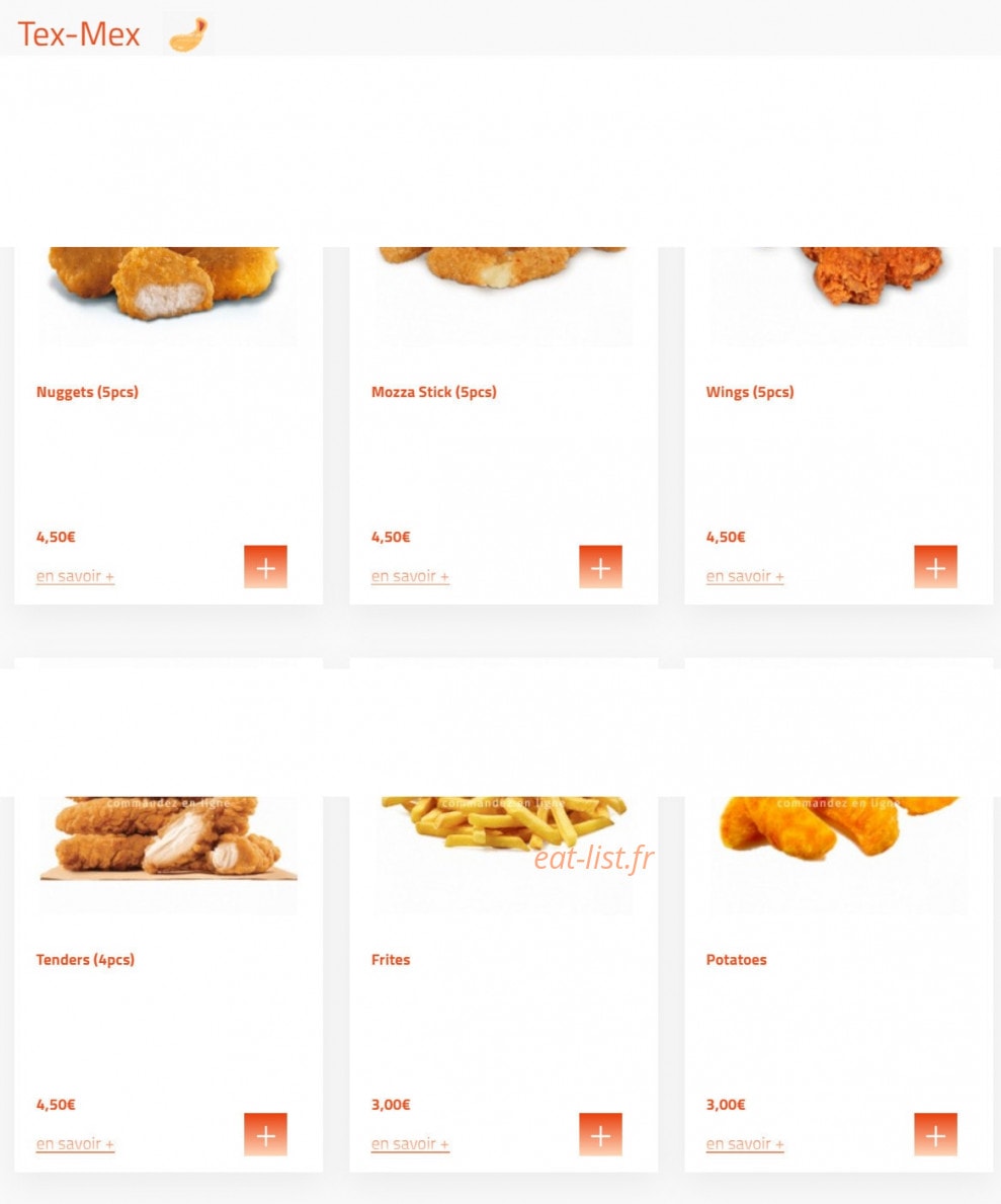 Pizza House´s — carte page 7