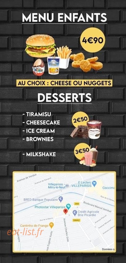 Smash Burger 77 — carte page 6