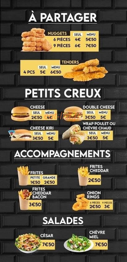 Smash Burger 77 — carte page 5
