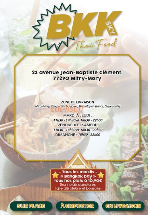 Bkk Sky — carte page 1