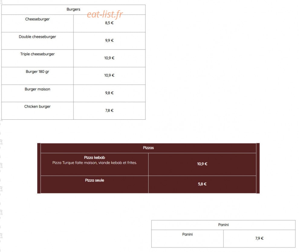 Kebab Azo Grill — carte page 5