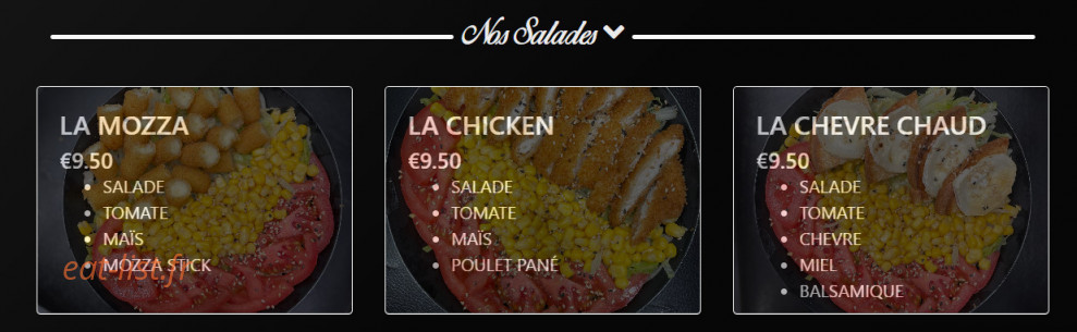 Le Mulberry — carte page 4