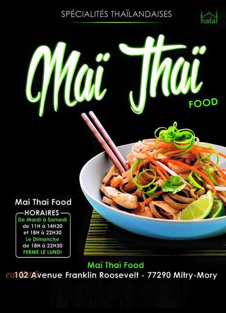 Mai Thai Food à Mitry Mory, carte-menu et photos