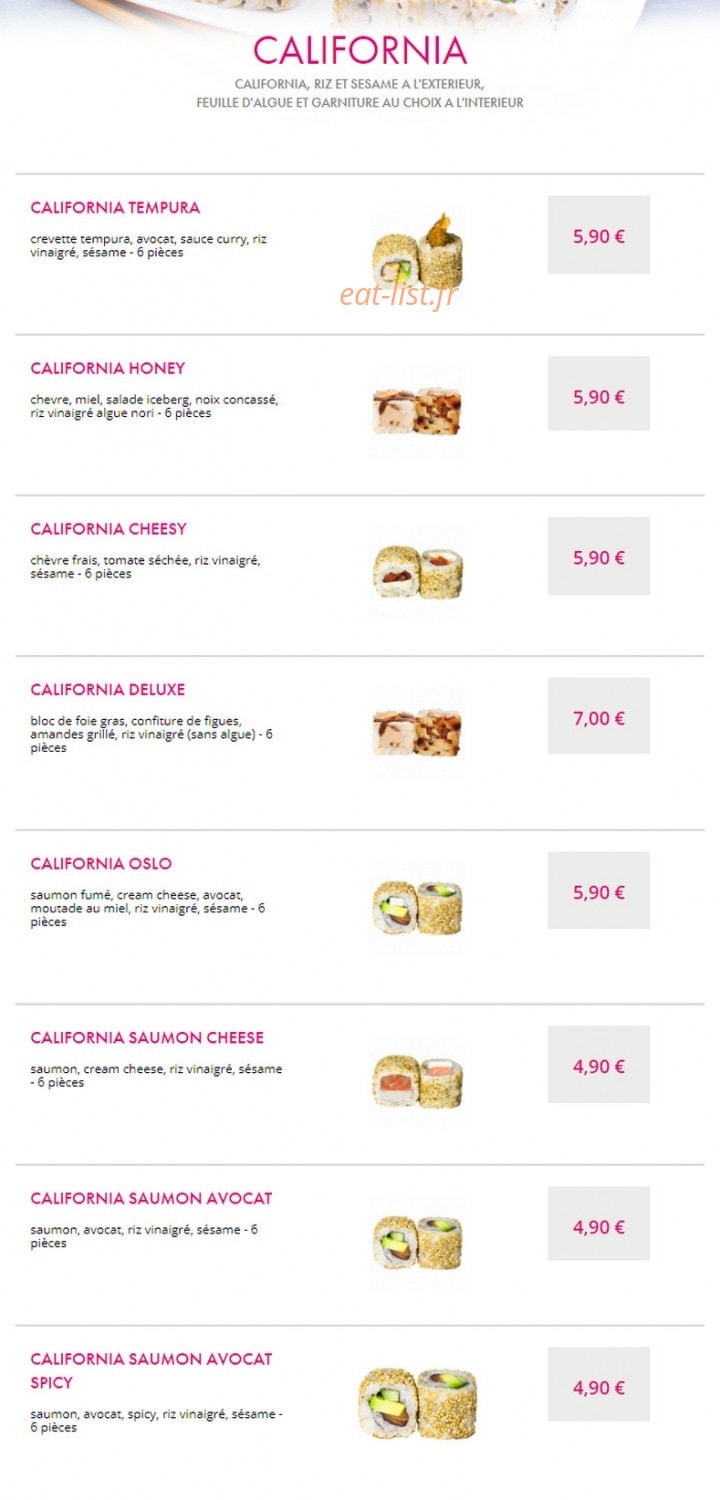 SushiC — carte page 12