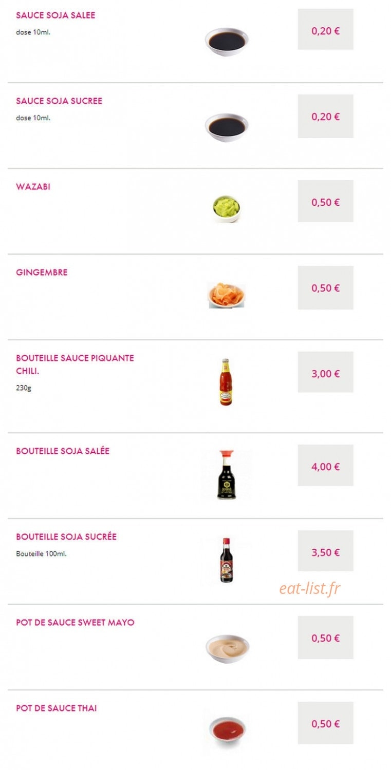 SushiC — carte page 7