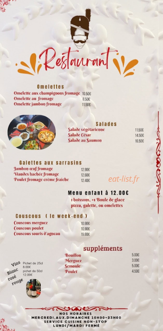 Aux Grognards — carte page 2