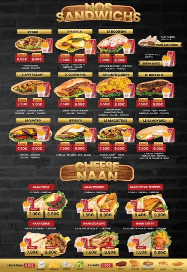Delice Food — carte page 3