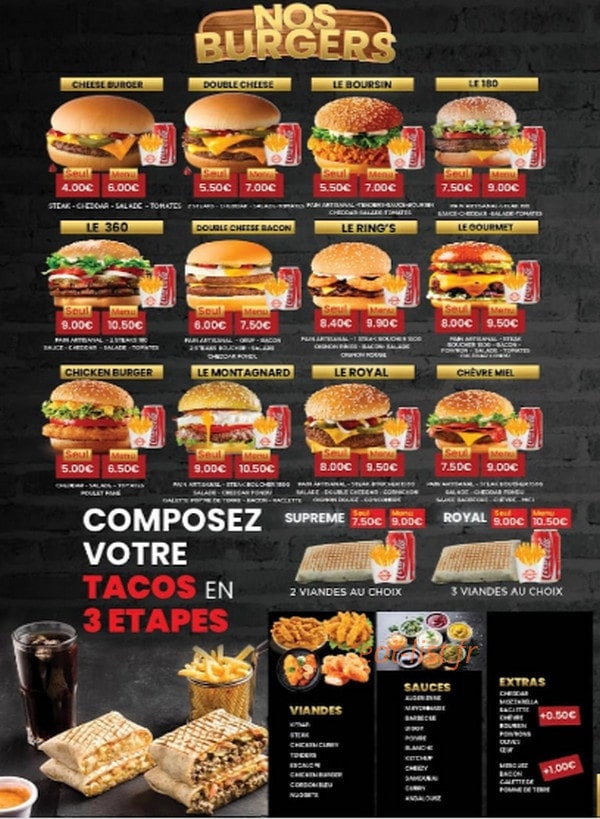 Delice Food — carte page 2