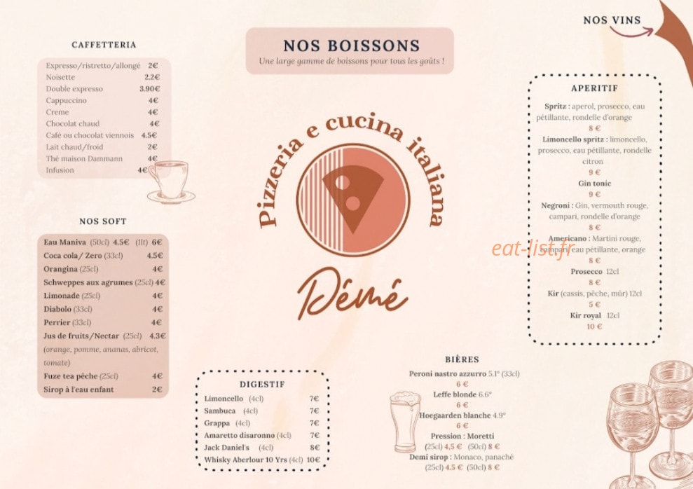 Démé — carte page 1