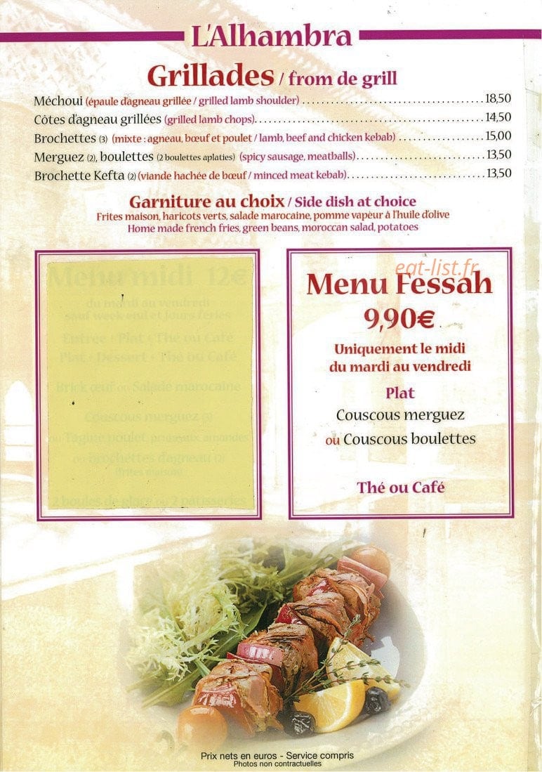 L'Alhambra — carte page 5