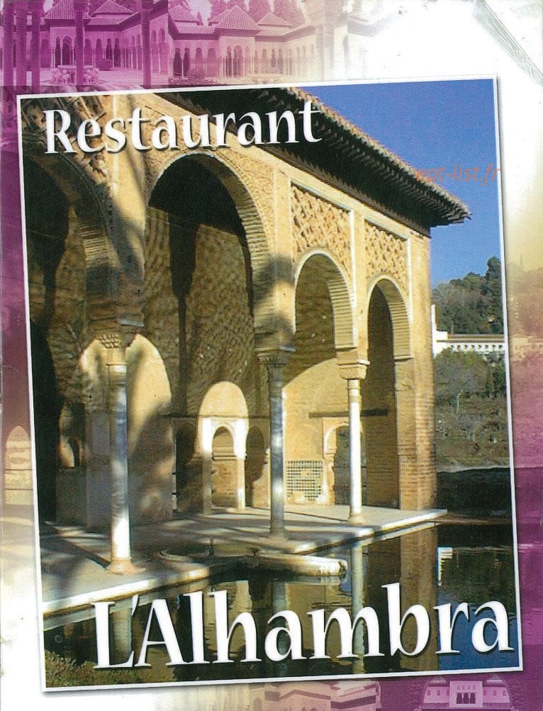 L'Alhambra — carte page 1