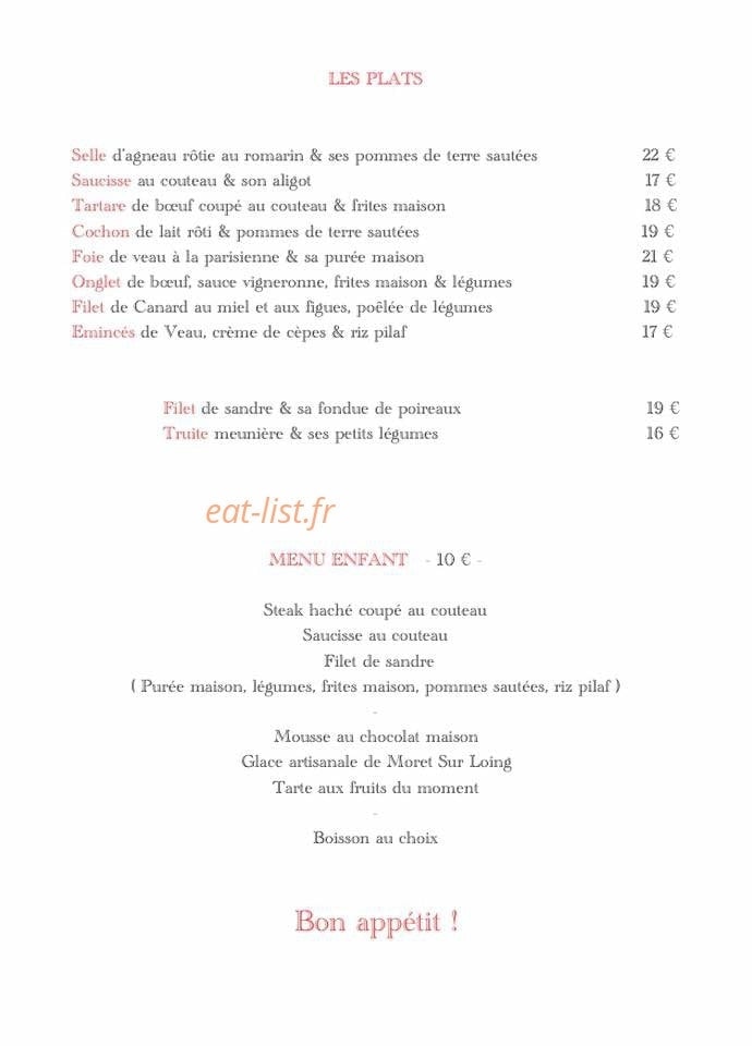 Le franklin — carte page 2