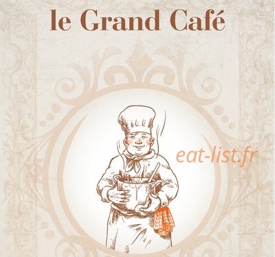 Le Grand Café — carte page 1