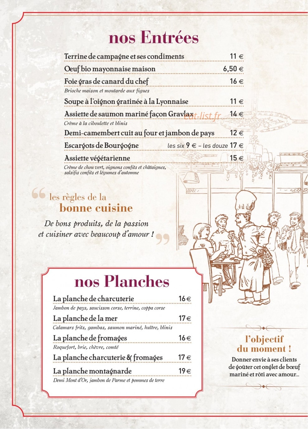 Le Grand Café — carte page 2