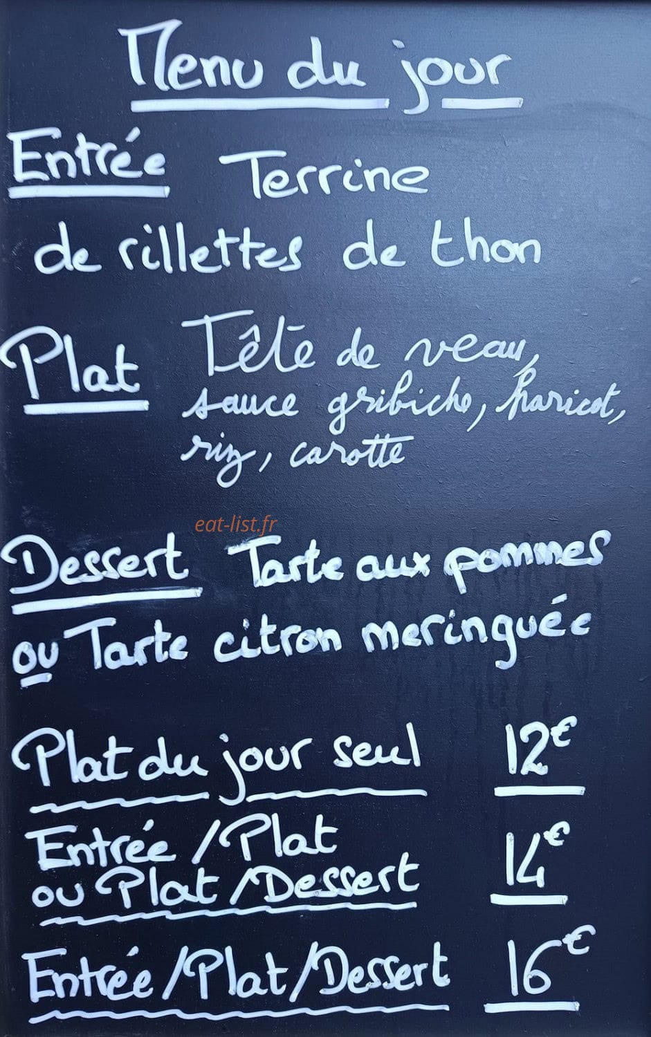 Le swing Bar — carte page 1