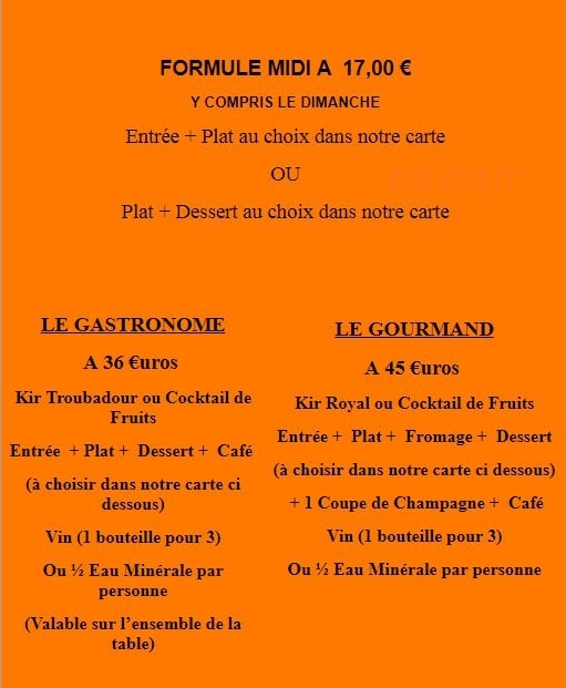 Le Troubadour — carte page 1