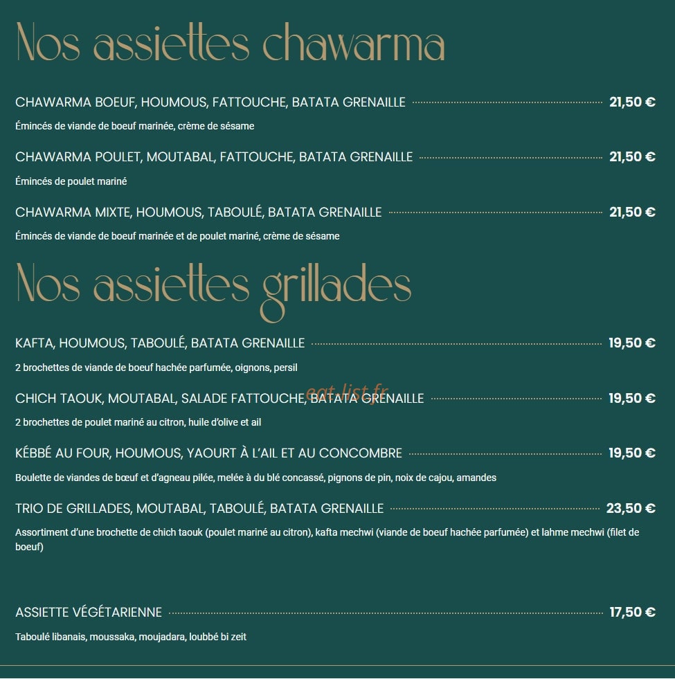 Ô Phénicia — carte page 5