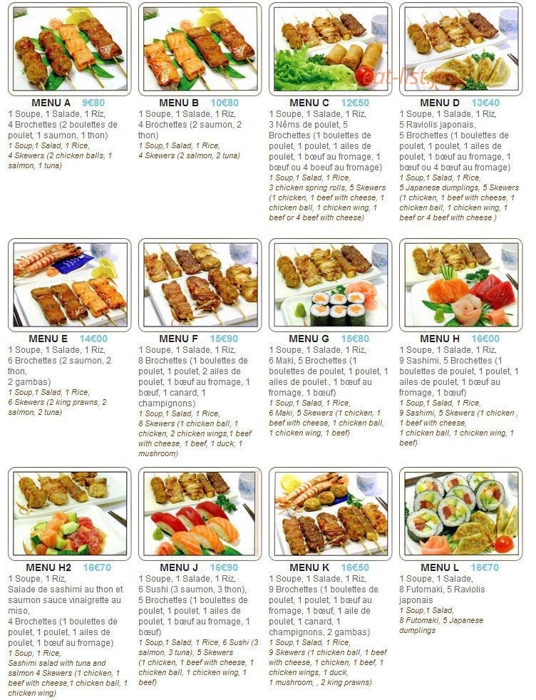 Villa tokyo — carte page 10