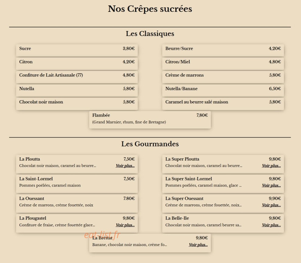 Le Cap Ouest — carte page 3