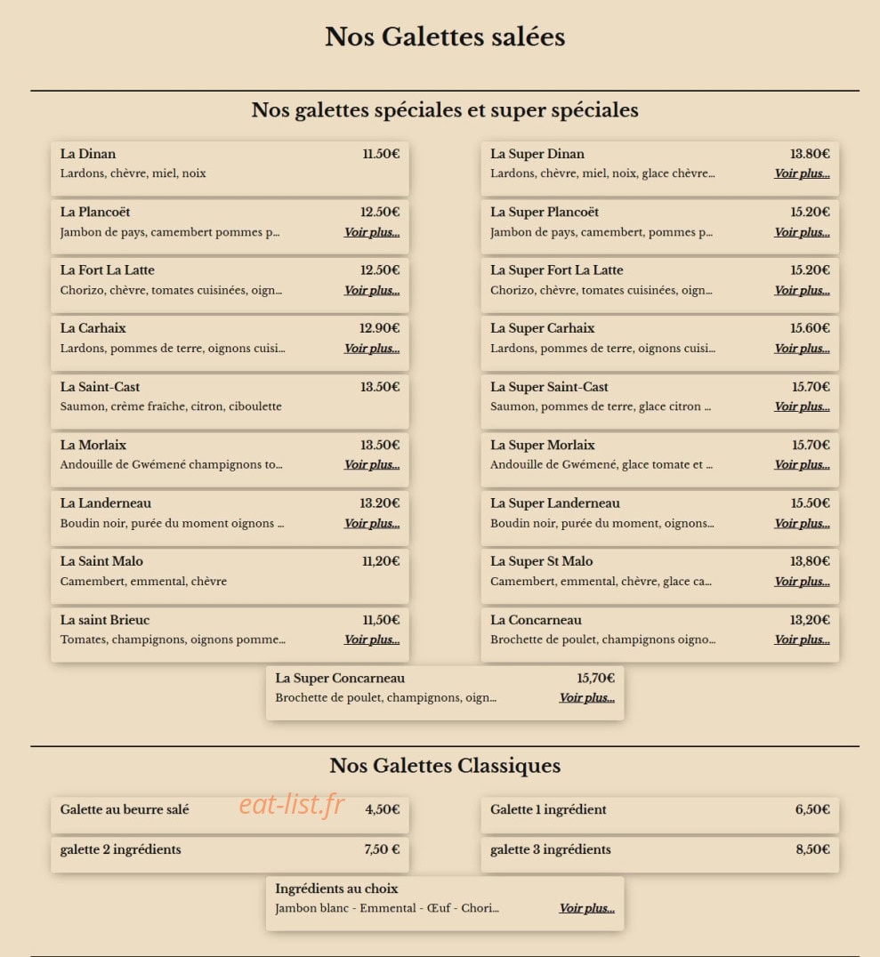Le Cap Ouest — carte page 1